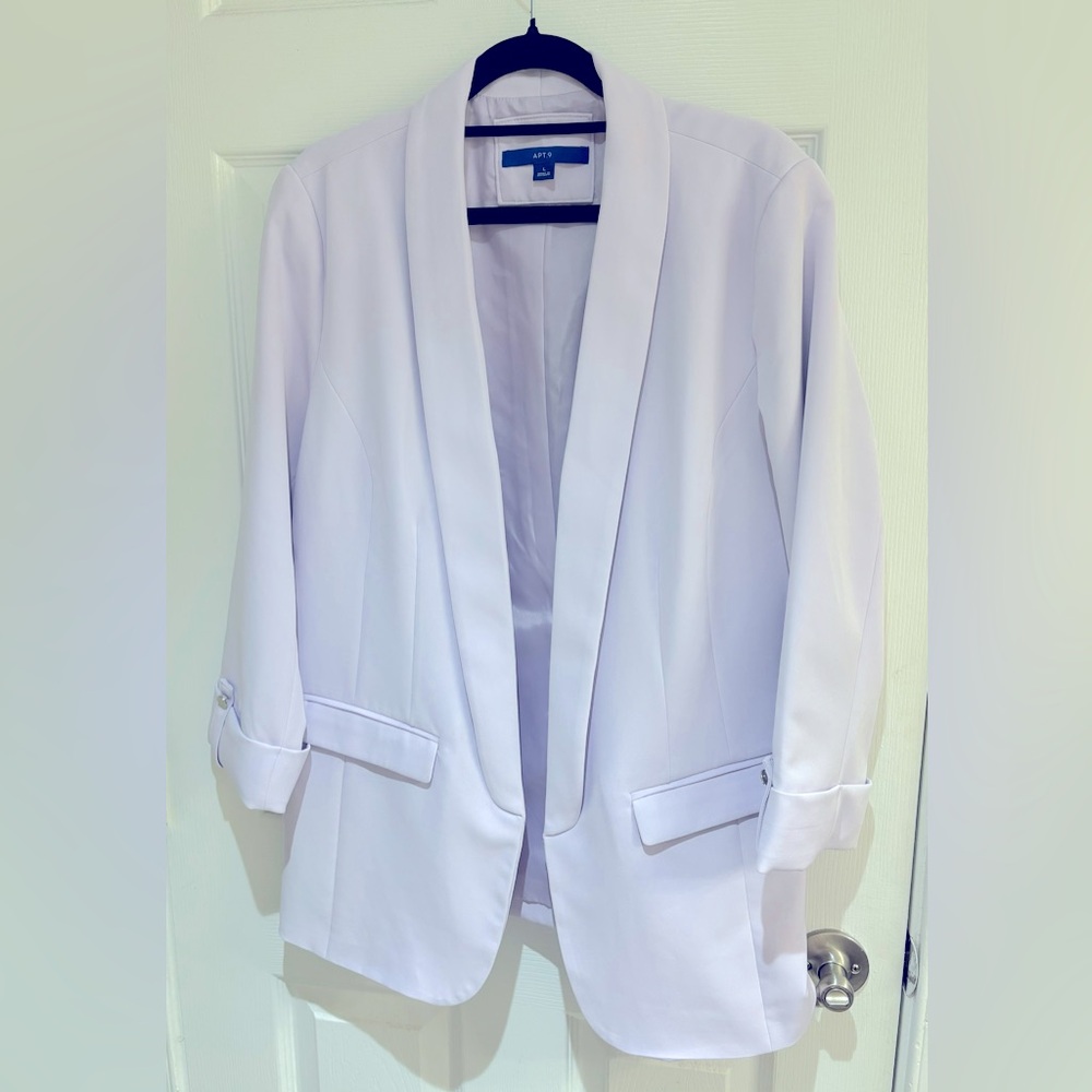 Apt 9 size large lavender blazer